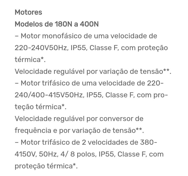 Ventilador Centrífugos