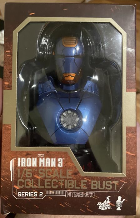 1/6 Iron Man Iron Man 3 War Machine Mark 2 Collectible Bust Hot Toys