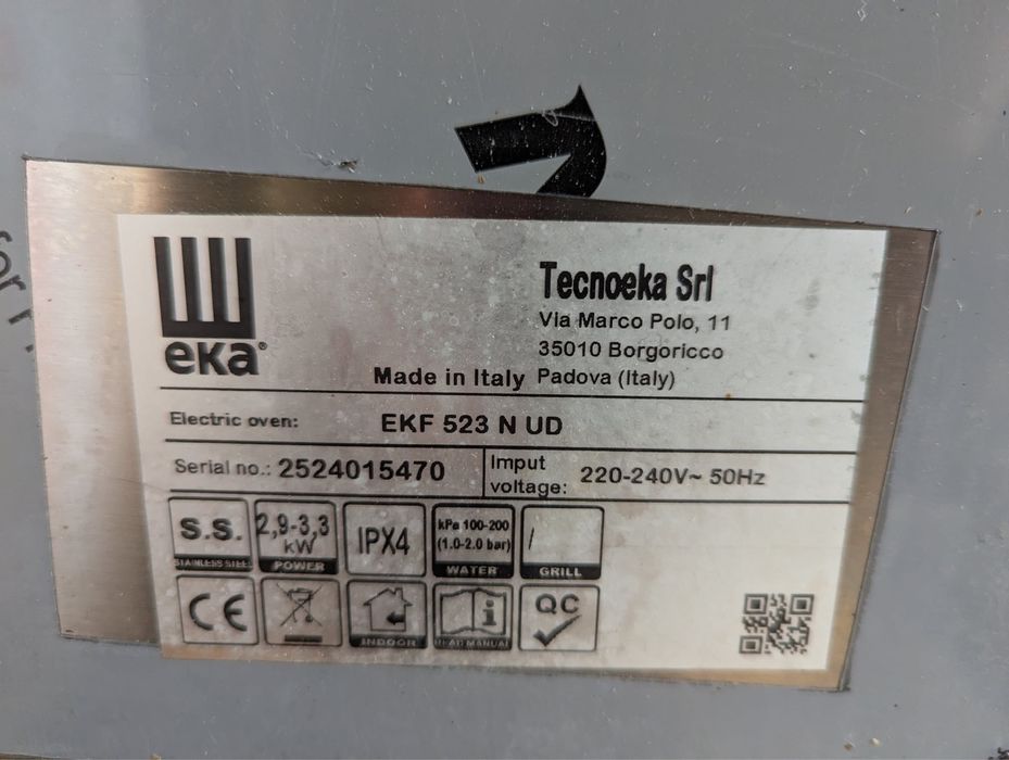 Piec konwekcyjno-parowy EKF523