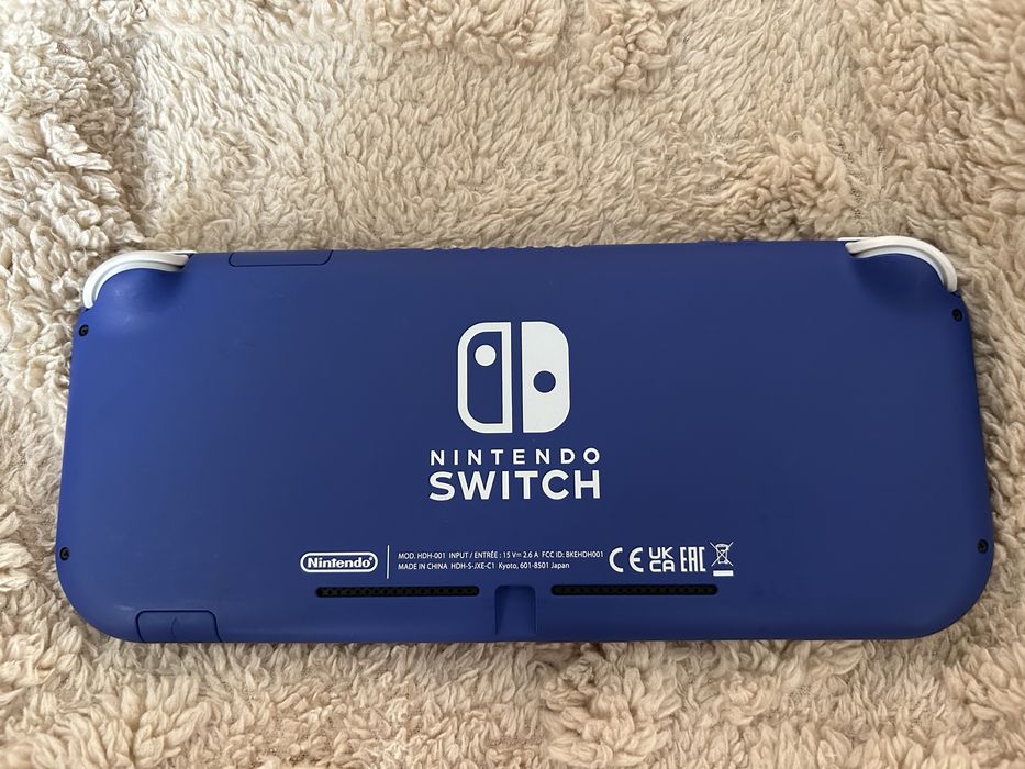 Ігрова консоль nintendo switch lite blue hdh-001