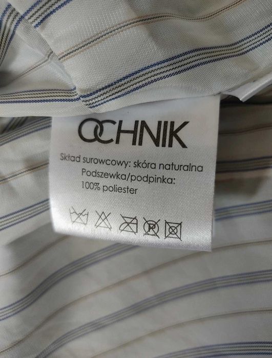 Skórzana kurtka ramoneska Ochnik