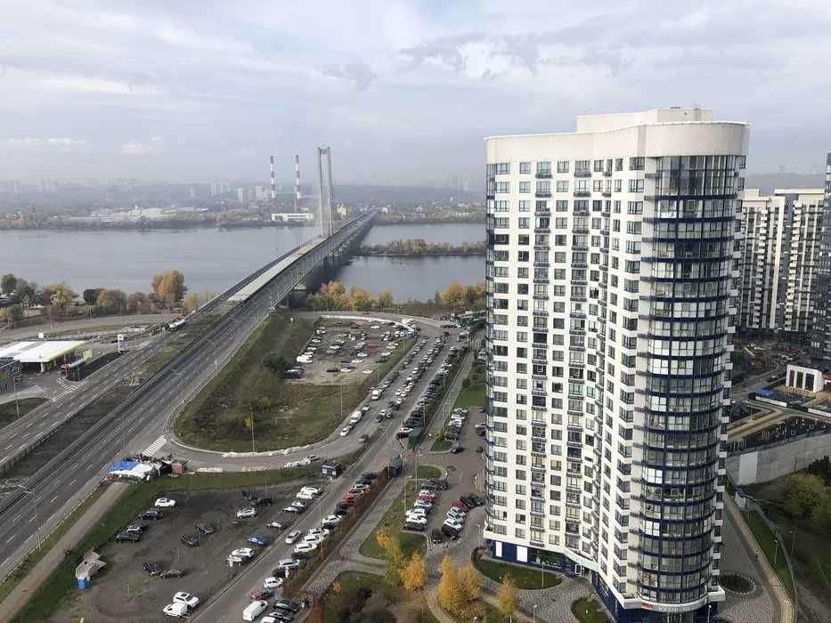 Видова 1к квартира 44м ЖК Славутич Зарічна 2хв Славутич!