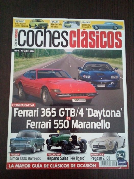 Revistas de automóveis estrangeiras