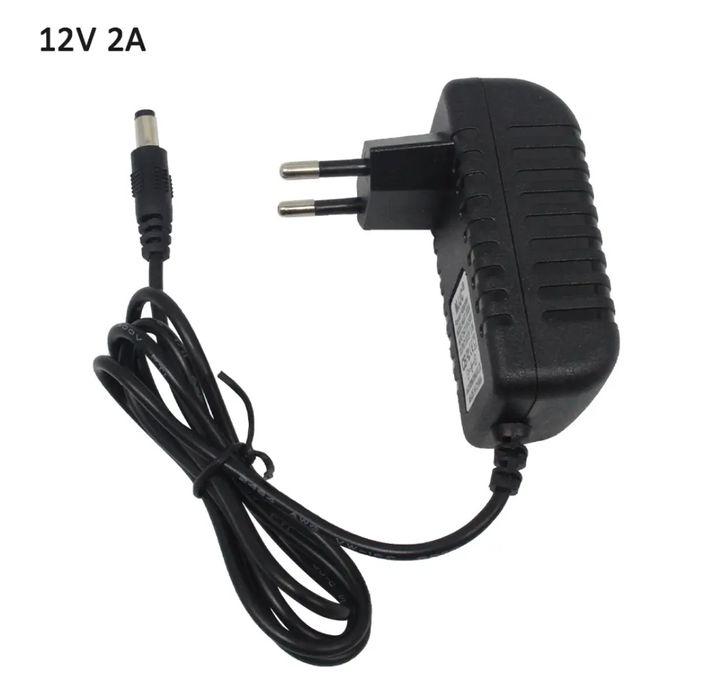 Блок живлення, зарядний пристрій універсальний 12В, 2А.