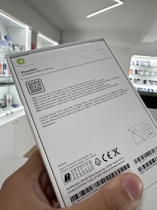 iPhone 18 Pro 256gb - Novo selado!