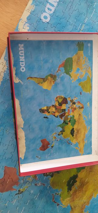 Puzzle - Mapa Mundi