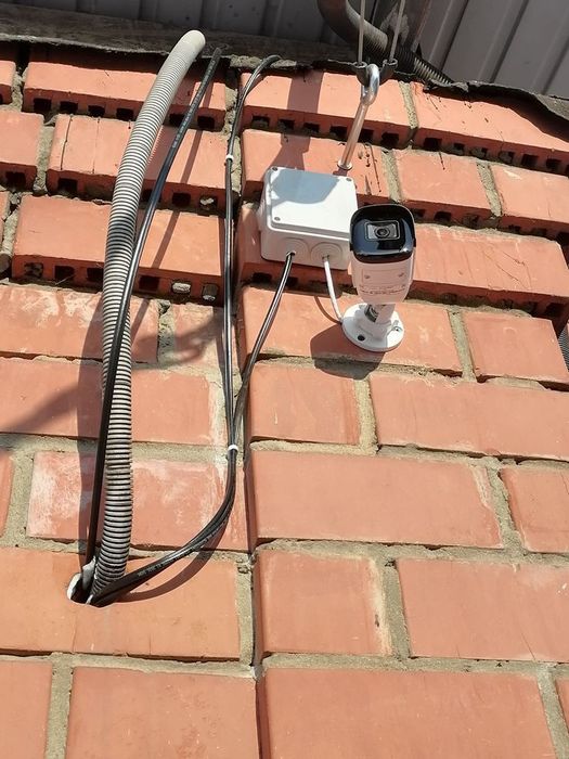 Установка Камер Видеонаблюдения Dahua, Hikvision, Imou