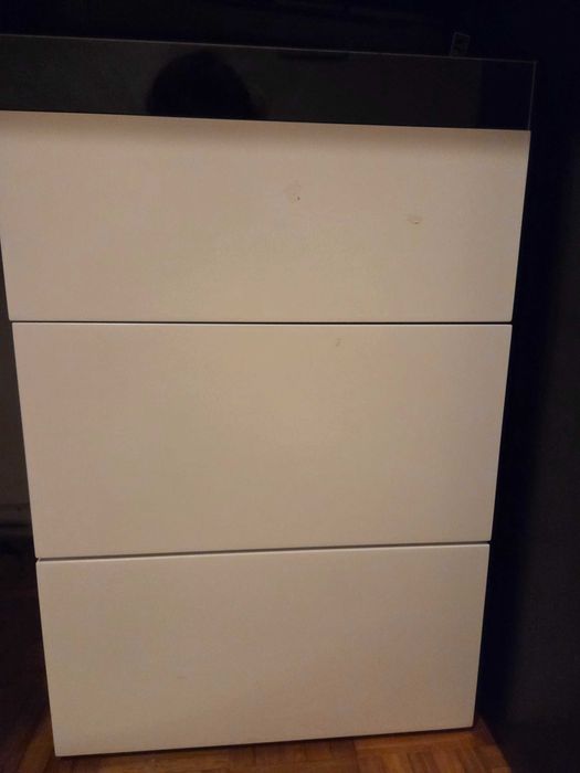 Secretária e módulo gavetas MCB fabricado em Portugal