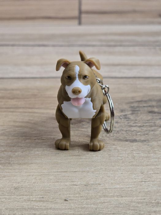 Breloczek Pitbull 3d - Brelok Druk3d fidget Keychain mixGadzet