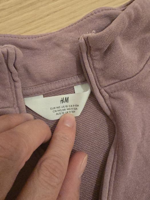 Komplet dresowy h&m r. 140