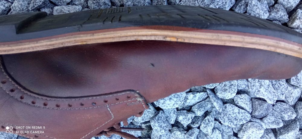 Skórzane półbuty Wojas