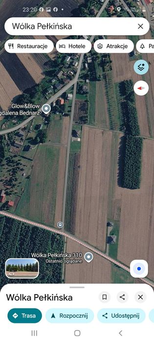 Działka Budowlana WZ Wólka Pełkińska Gmina Jarosław - Widok 2