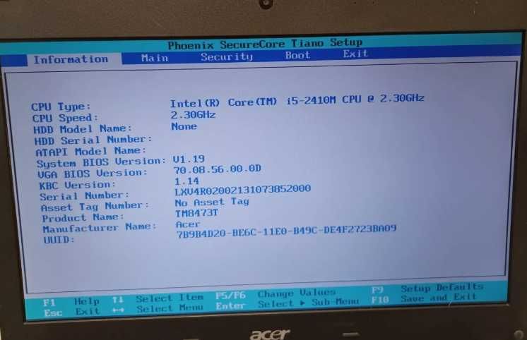 Ноутбук Acer TravelMate 8473G