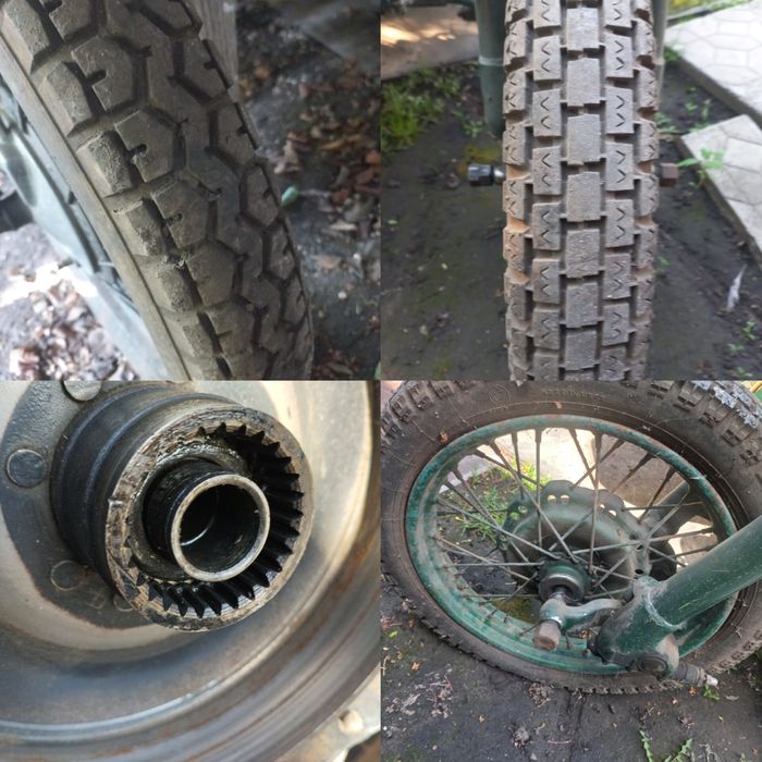 колесо на мотоцикл урал, к750