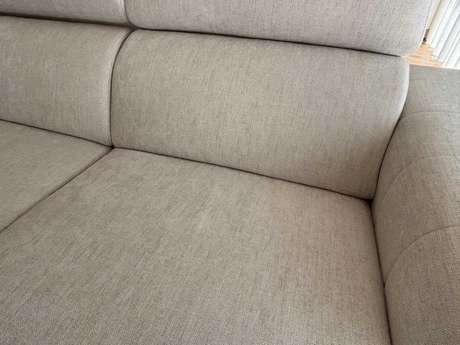 Sofá com Duplo Relax + Chaise Longue Quase Novo