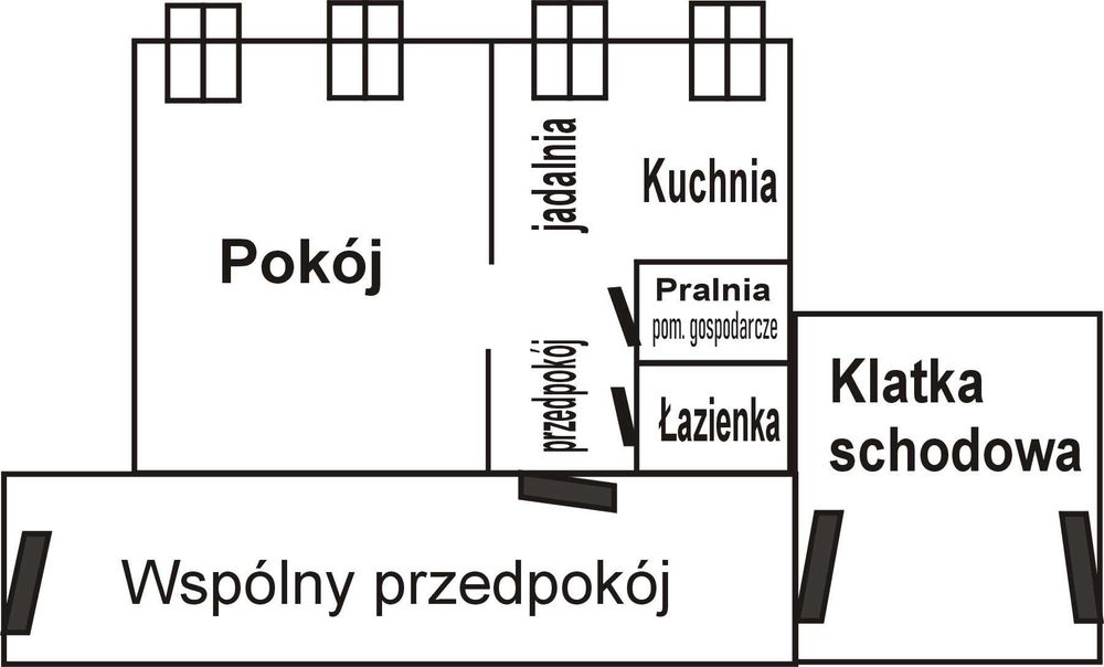 Mieszkanie w Centrum Częstochowy M-2 MELDUNEK NA STAŁE - Widok 6