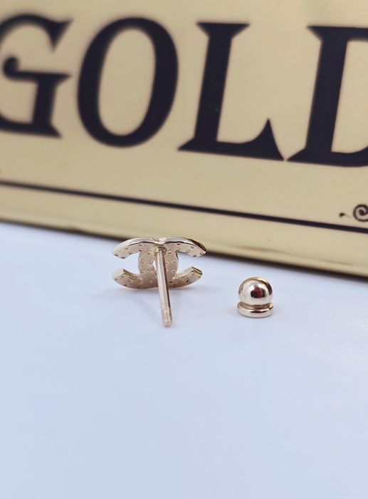 Złoty kolczyk piercing próba 585 14k