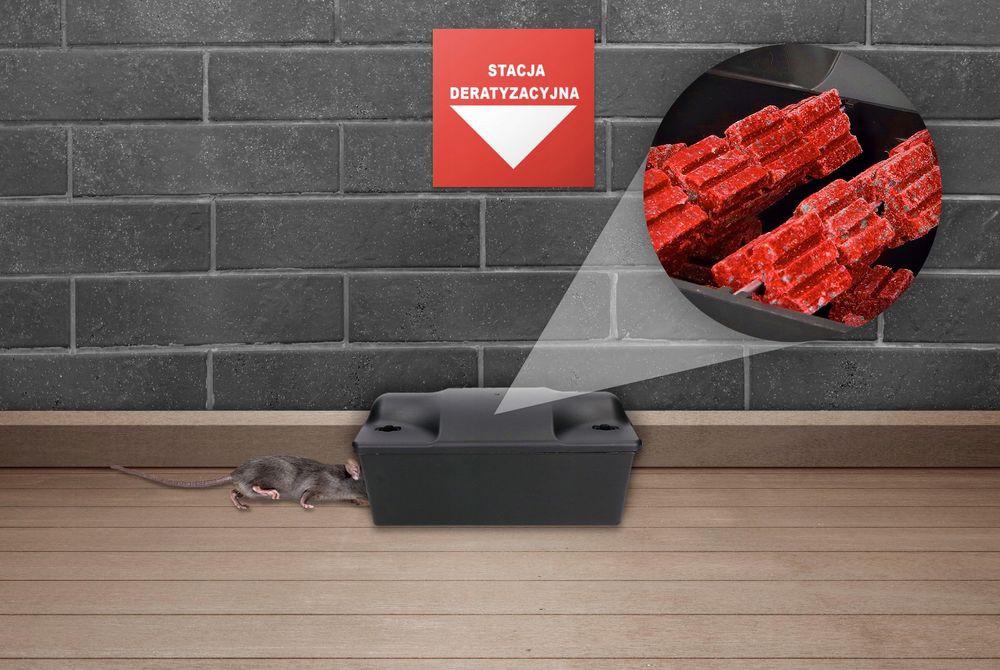 Trutka na szczury i myszy No Pest® bromadiolone kostka 25kg Hurt/detal