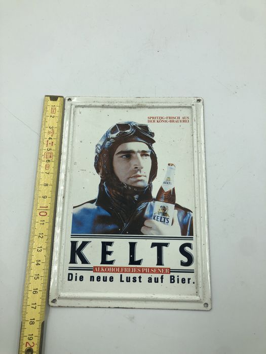 Reklama piwa metalowa