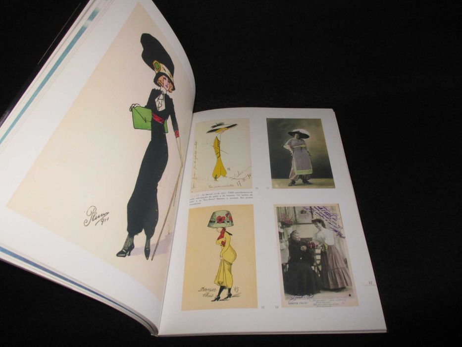 Livro A Moda através do bilhete postal ilustrado 1900 a 1950