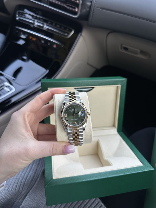 Rolex oyster datejust lady 36 годинник часи жіночі ролекс