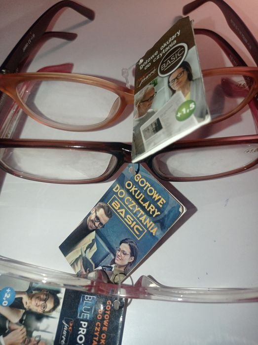 Okulary+1.00.  +1.50.