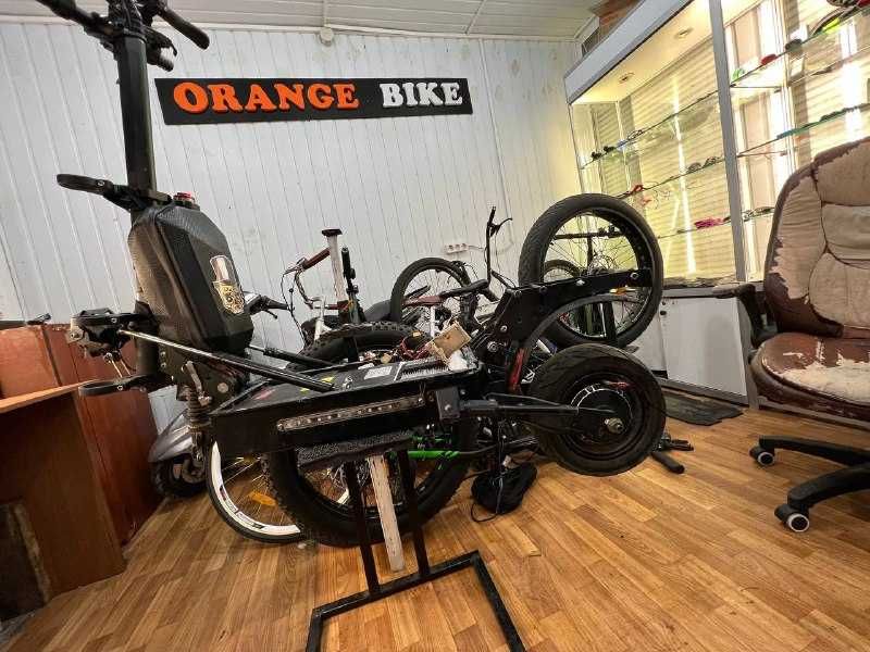 Ремонт електросамокатов, велосипедов, шиномонтаж, електрика, механика