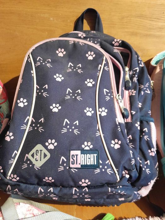 Plecak plecaki tornister saszetka dziecięcy używane zestaw