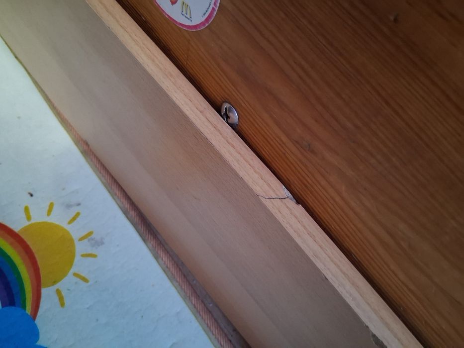 Duże solidne lozko piętrowe prawdziwe drewno szuflady