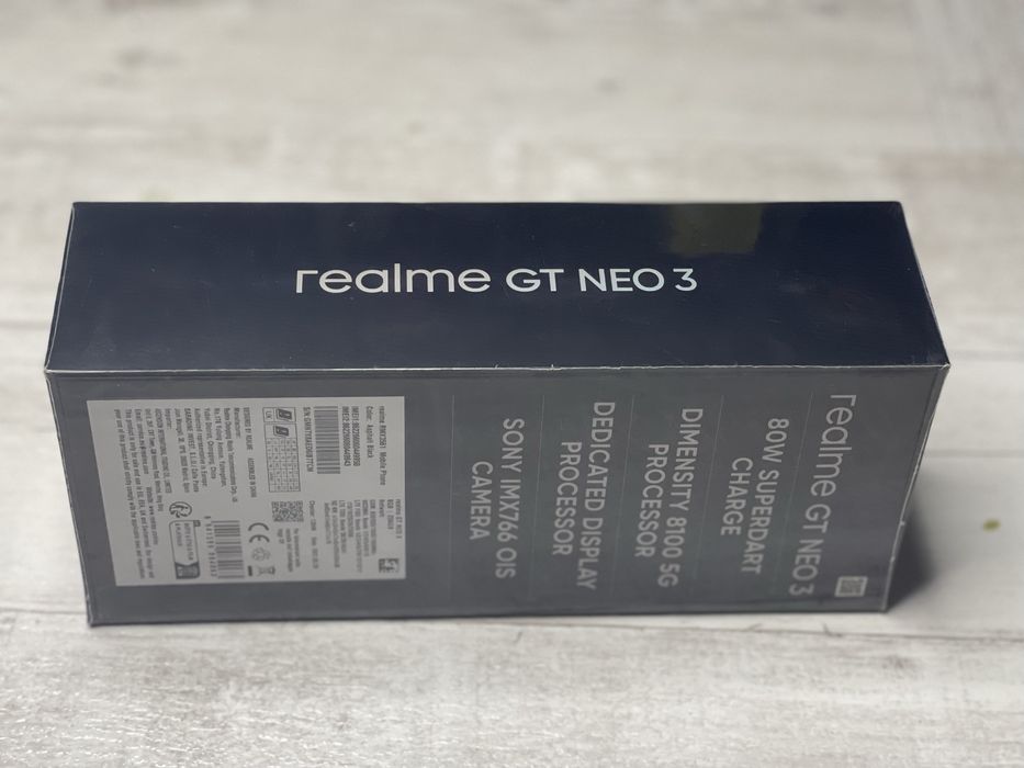 Смартфон realme GT NEO 3 5G 8/256 80W NFC (Global)