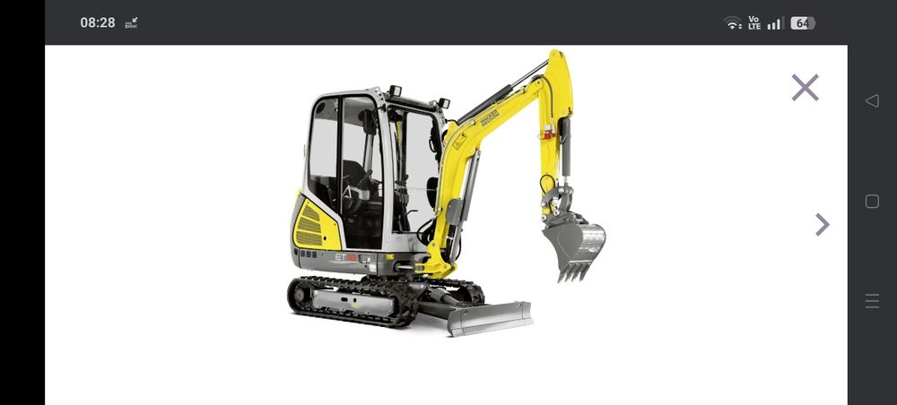 Usługi minikoparka z operatorem zagęszczarka świder niwelator laserowy