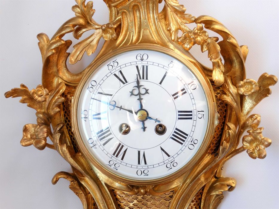 Картель із розкішно позолоченої бронзи від Фаркота, Самуеля Марті