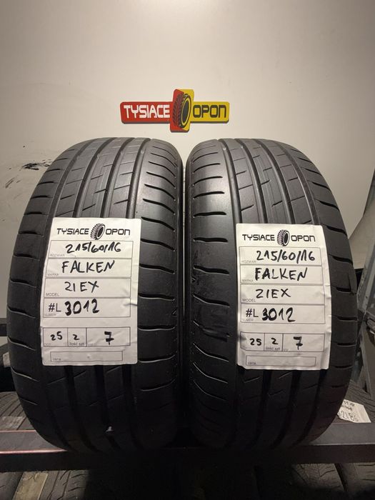 Opony letnie Falken 215/60R16 Ziex komplet 2szt #L3012 użyt osobowe SU