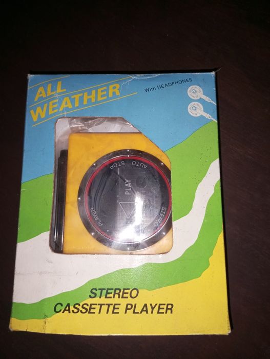 Mini leitor cassetes  ,walkman