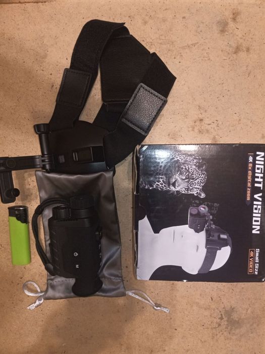 Прибор ночного видения с креплением на голову под левый глаз