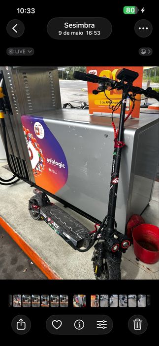 Trotinete eletrica iscooter ix4 40kmh