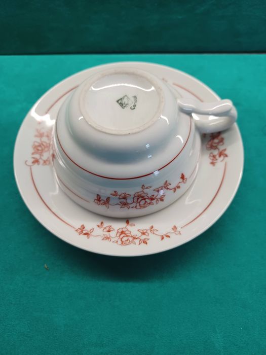 Serviço de chá em porcelana candal