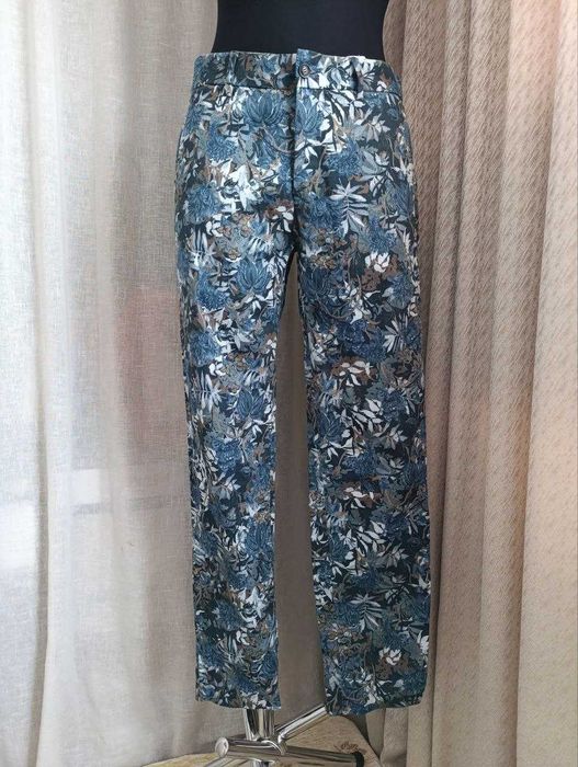 Брюки мужские  новые, котон,  "ZARA MAN»  р-р 175/76 А;  пояс 84см