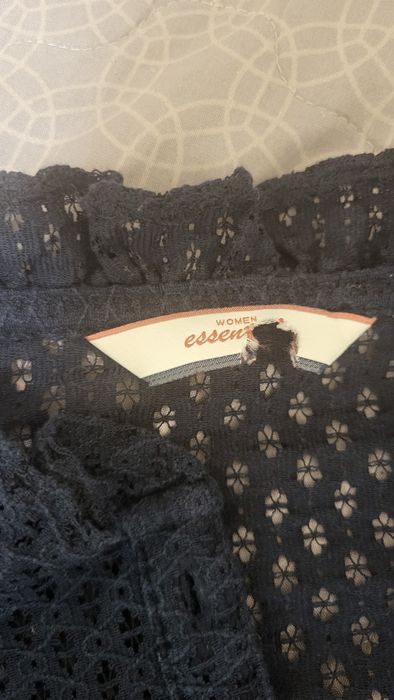 Блуза розмір L темно синя