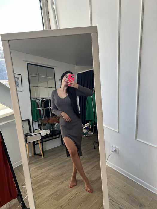 сіра сукня MISSGUIDED