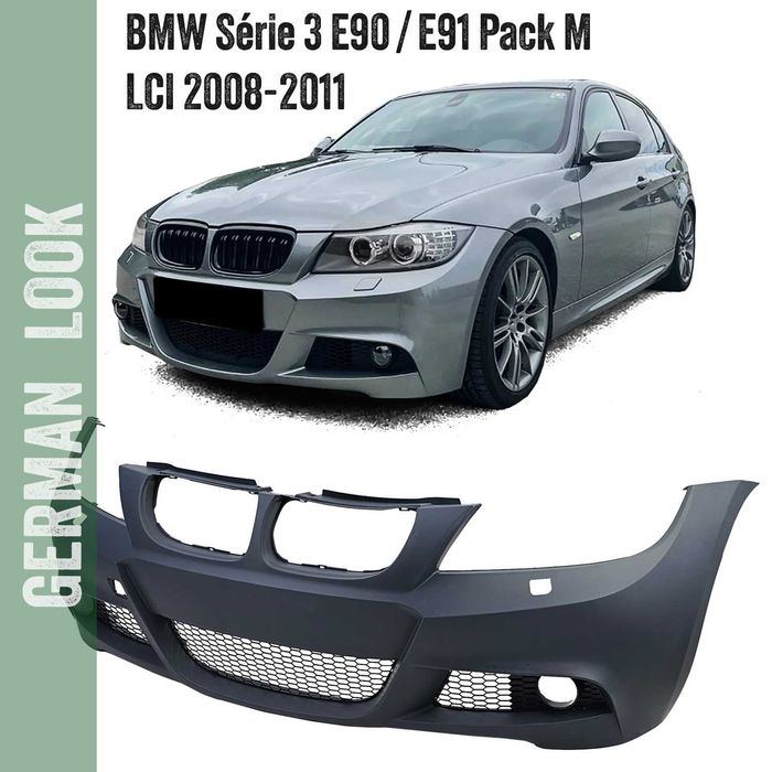 Para-choque frontal BMW Série 3 E90/E91 LCI Sedan Touring 2008 a 2011