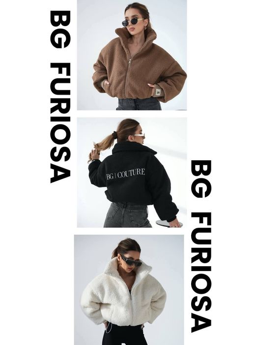 Kurtka Teddy Brandenburg couture Roz M