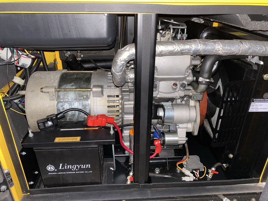 Дизельний генератор Kama KDK12SCA3 (9-12 кВт)