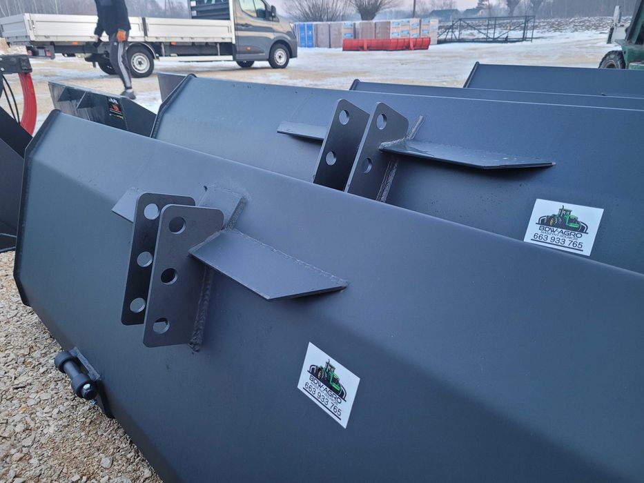 Łyżka/ łycha z Wywrotem Hydraulicznym na tył ciągnika/ MINI traktorka