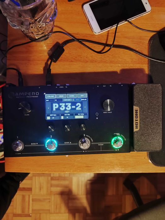 Hotone Ampero – Multi-Efeitos Profissional (Excelente Estado)