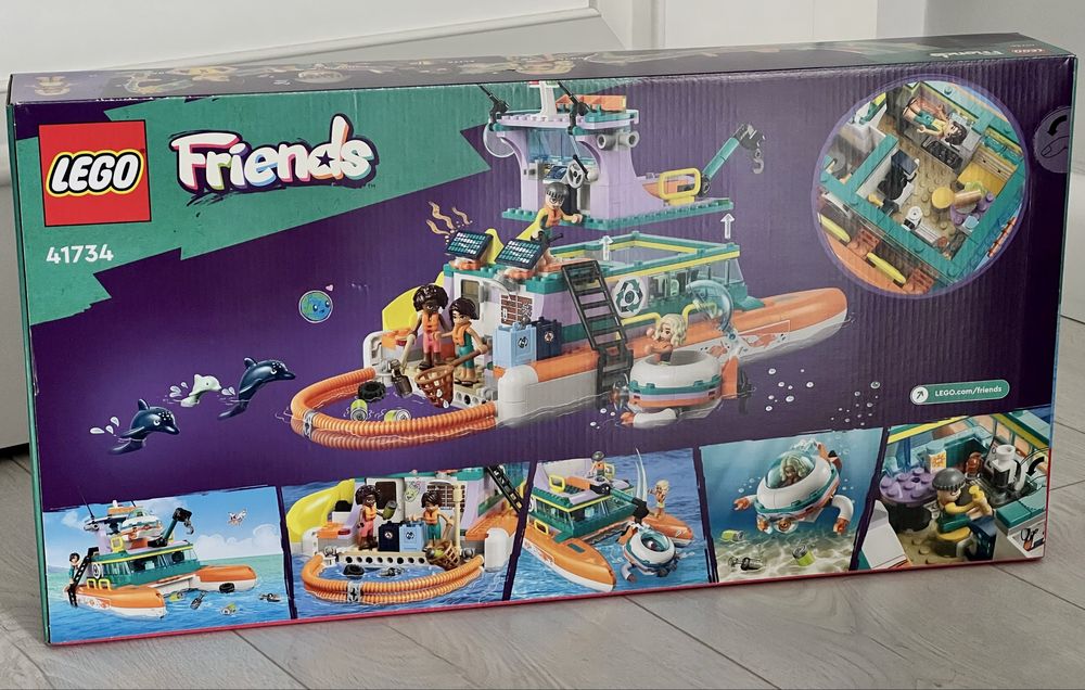 LEGO® Friends Łódź ratunkowa na morzu 41734