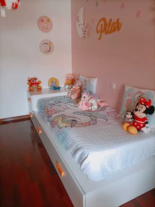 Cama individual dupla