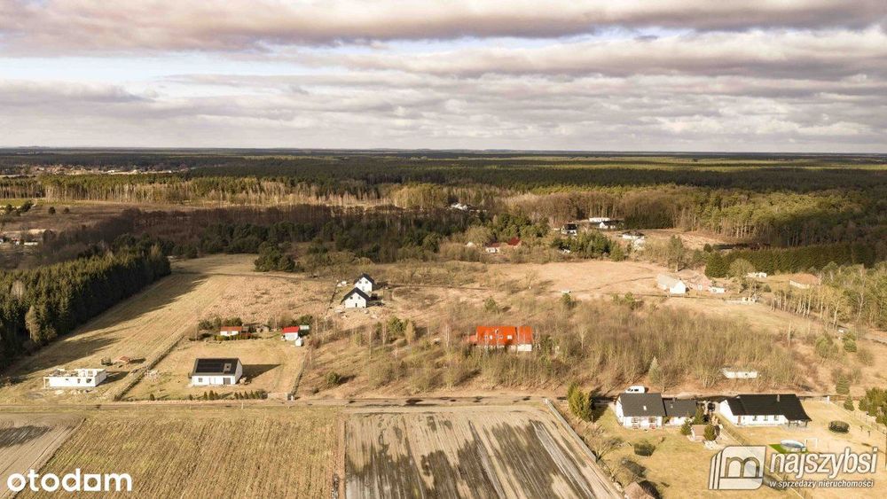 Krępsko - działka 3000 m2 otoczona naturą