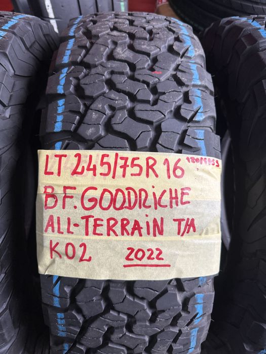 Pneus 245/75/16 B.F.Goodrich todos iguais