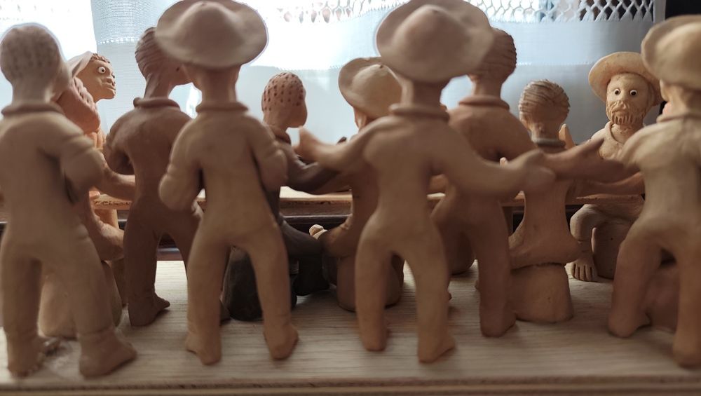 Ceia de Cristo artesanato